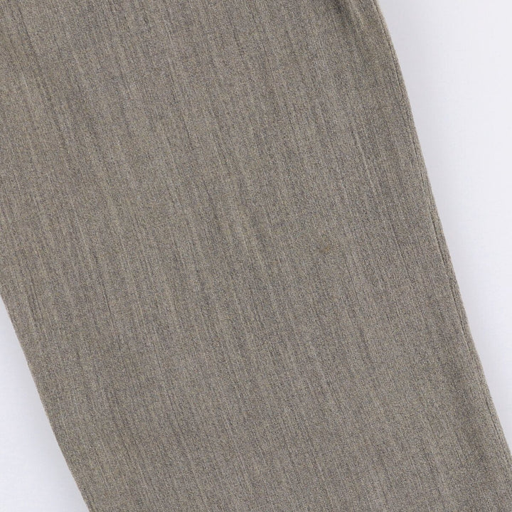 Perry Ellis Three-Tuck Slacks, Men's, Size W34 unclear gray type Vintage Second Hand