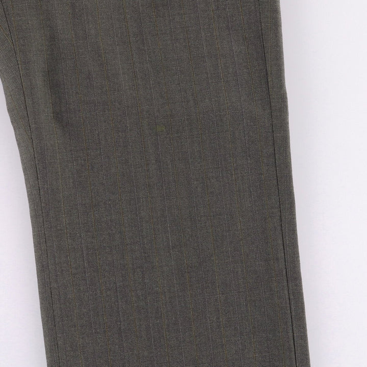 90'S Towncraft Striped Pattern Slacks, Men's, Size W32, Vintage unclear gray type Vintage Second Hand