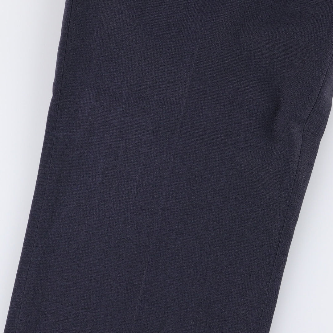AUSTIN MANOR Men's Slacks, Size W35 unclear navy blue type Vintage Second Hand