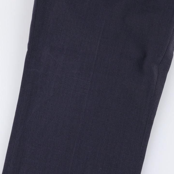 AUSTIN MANOR Men's Slacks, Size W35 unclear navy blue type Vintage Second Hand