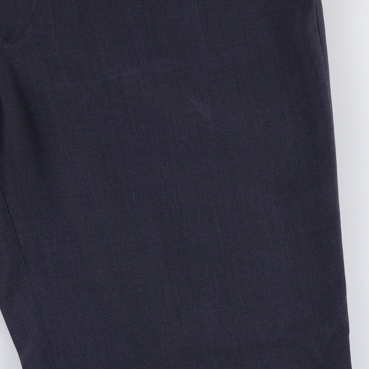 AUSTIN MANOR Men's Slacks, Size W35 unclear navy blue type Vintage Second Hand