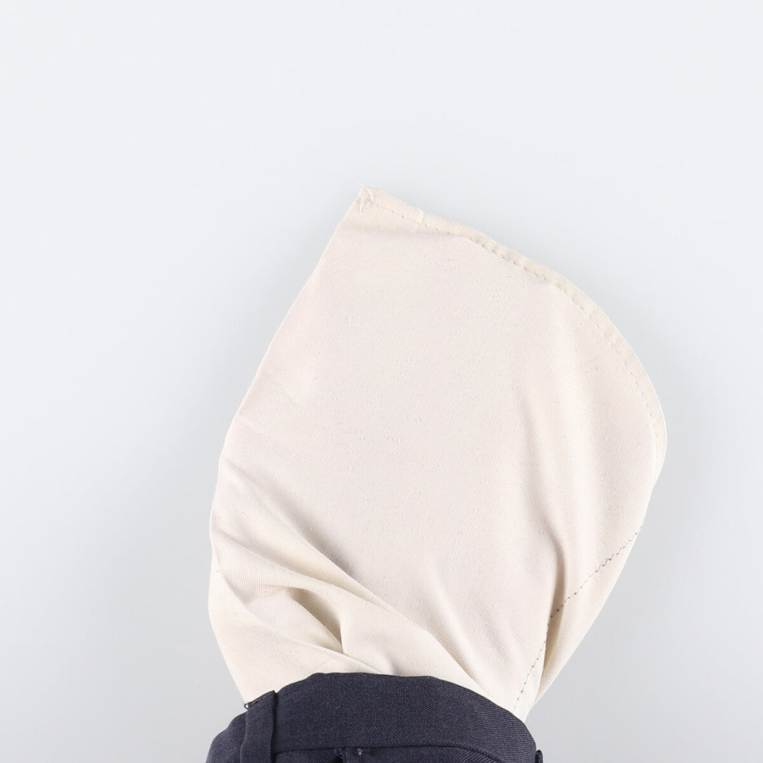 AUSTIN MANOR Men's Slacks, Size W35 unclear navy blue type Vintage Second Hand