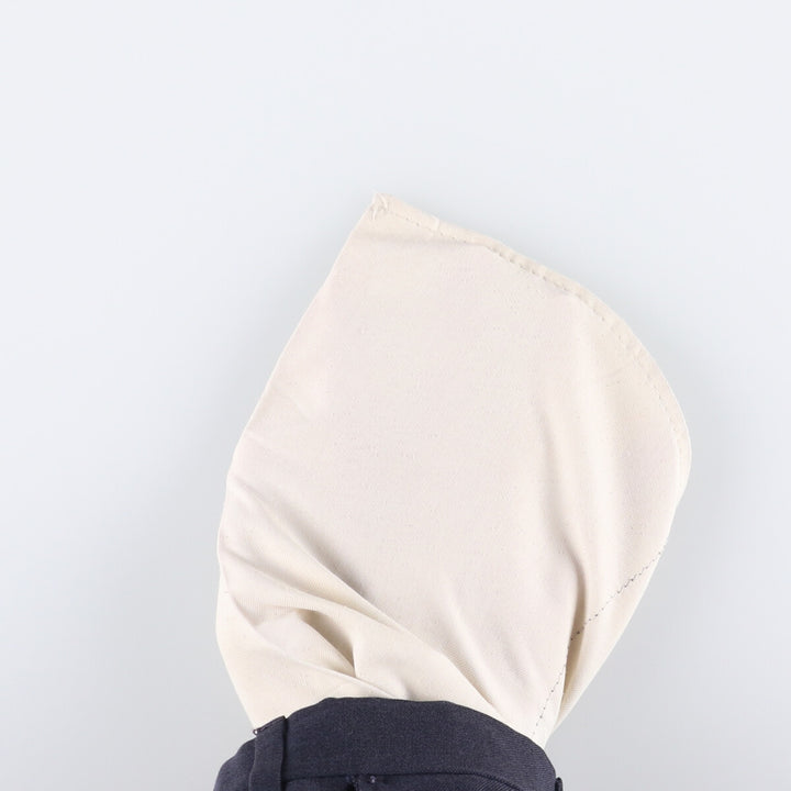 AUSTIN MANOR Men's Slacks, Size W35 unclear navy blue type Vintage Second Hand