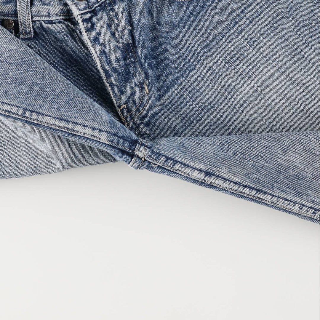 emonite Jeanswear Flare Cut Denim Pants, Women's Size L (W29) cotton blue type Vintage Second Hand