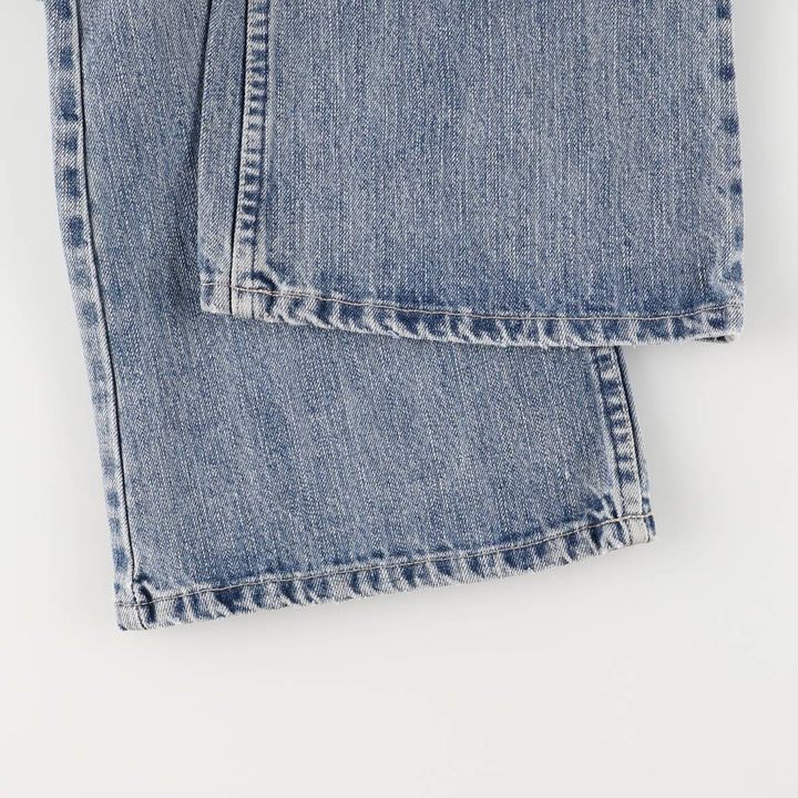 emonite Jeanswear Flare Cut Denim Pants, Women's Size L (W29) cotton blue type Vintage Second Hand