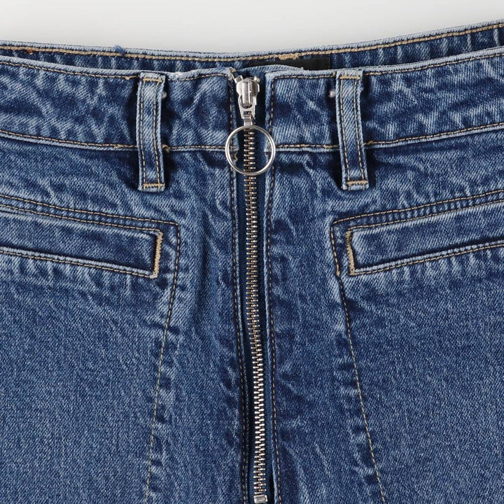 Lee High-Waisted Flare-Cut Denim Pants, Women's Size M (W26) cotton blue type Vintage Second Hand