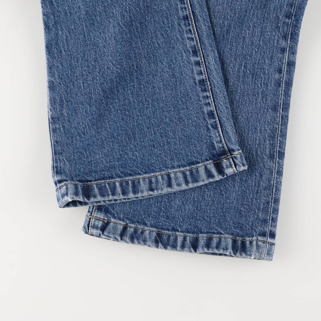 Lee High-Waisted Flare-Cut Denim Pants, Women's Size M (W26) cotton blue type Vintage Second Hand