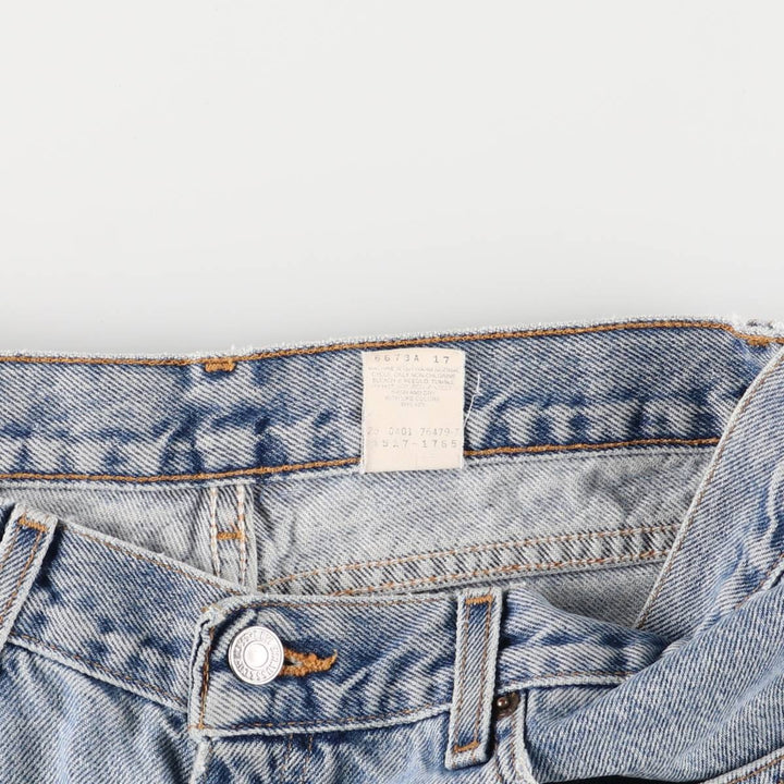 2000'S Levi's 517 Flare Cut Denim Pants, Women's XL (W32) cotton blue type Vintage Second Hand