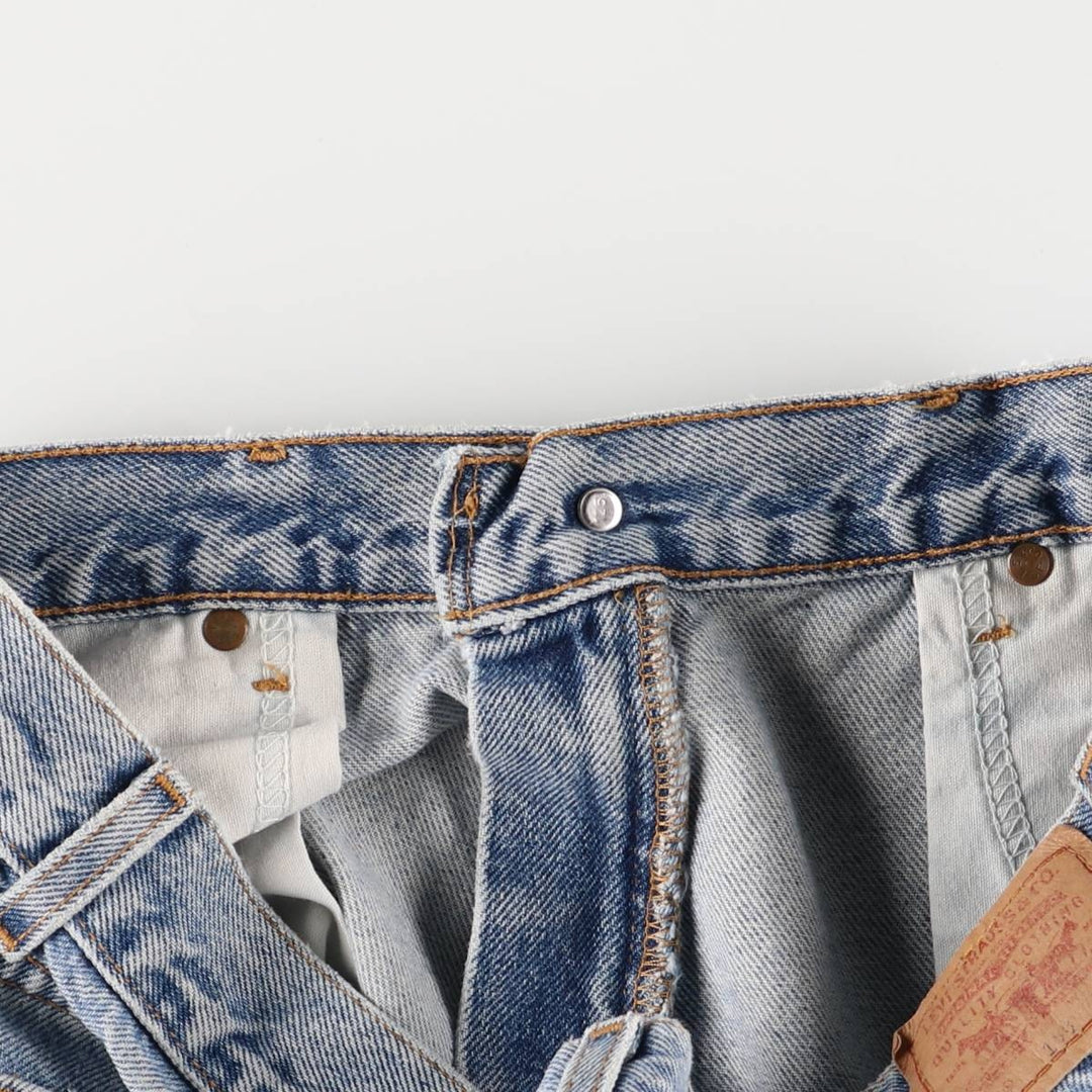 2000'S Levi's 517 Flare Cut Denim Pants, Women's XL (W32) cotton blue type Vintage Second Hand