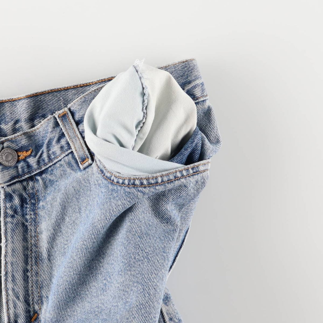 2000'S Levi's 517 Flare Cut Denim Pants, Women's XL (W32) cotton blue type Vintage Second Hand