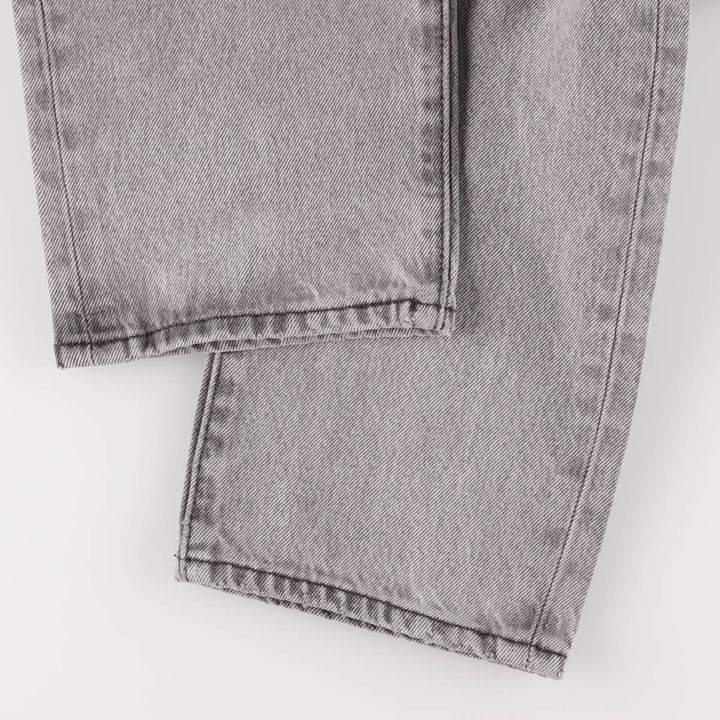 Levi's 501 Black Denim Straight Leg Denim Pants, Women's Size L (W29) cotton black type Vintage Second Hand