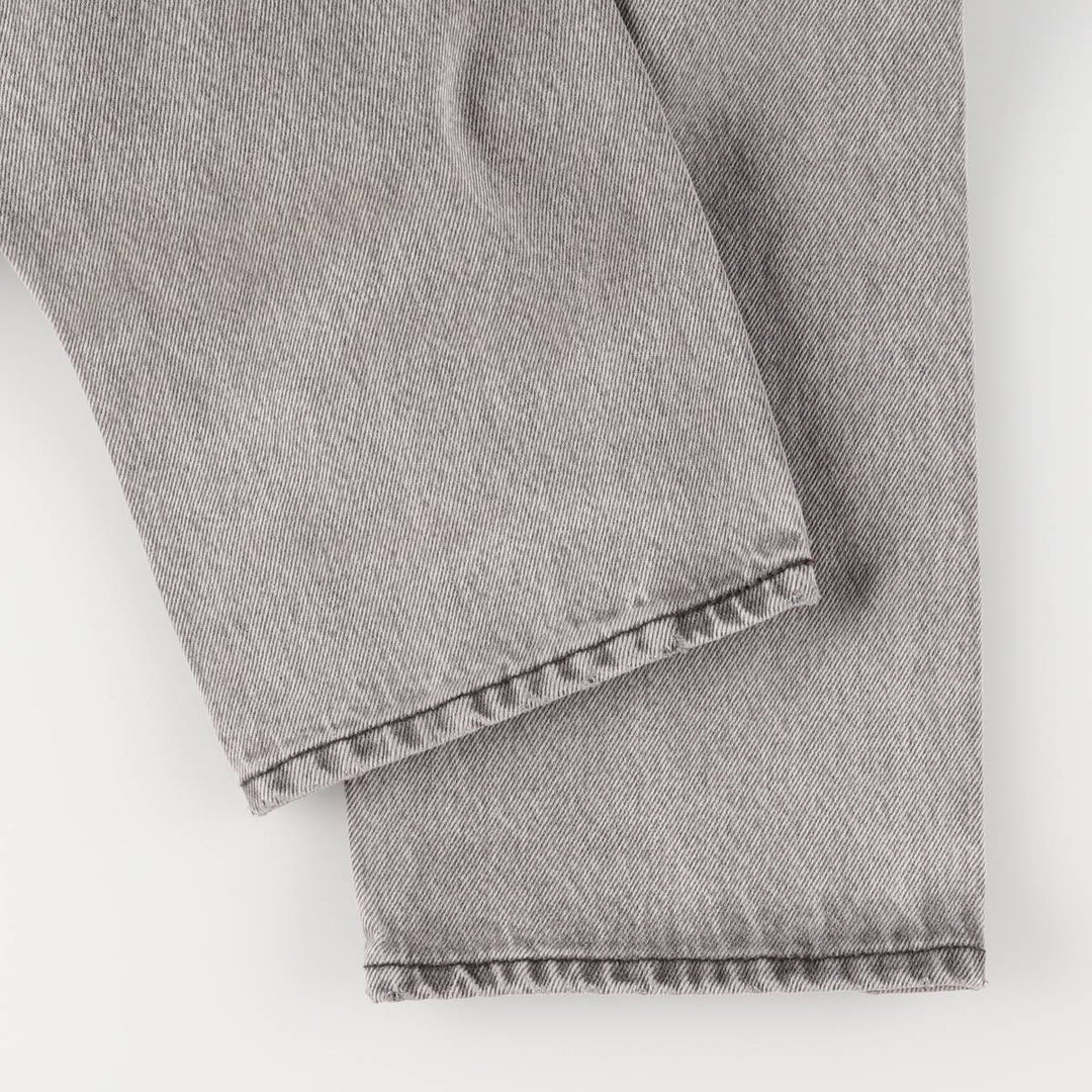 Levi's 501 Black Denim Straight Leg Denim Pants, Women's Size L (W29) cotton black type Vintage Second Hand