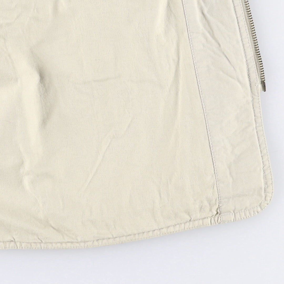 Eddie Bauer Hunting Vest, Men's Size L cotton Beige type Vintage Second Hand