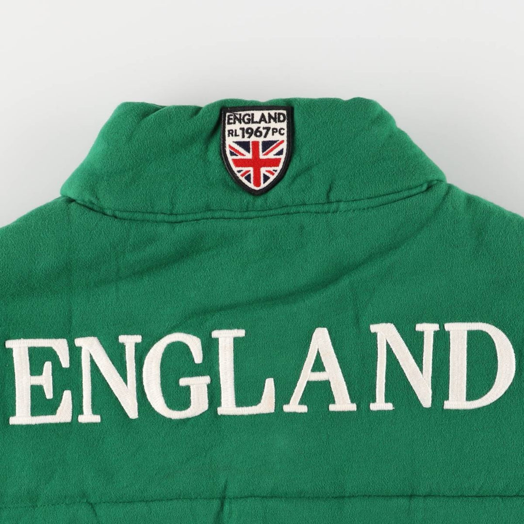 Ralph Lauren POLO by Ralph Lauren padded vest, men's size XXL cotton green type Vintage Second Hand