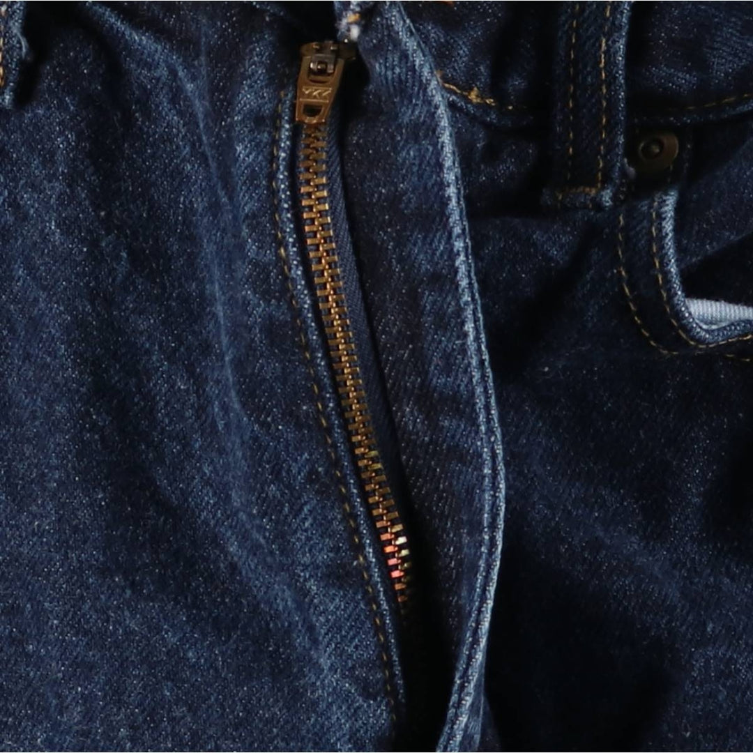 LLBean Straight Denim Pants, Women's Size L (W30) cotton blue type Vintage Second Hand