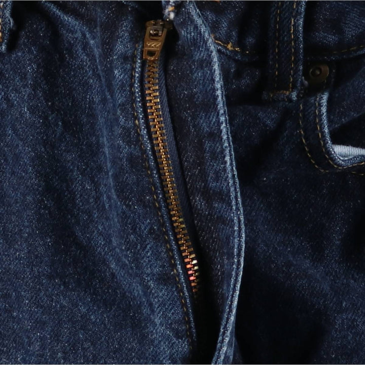 LLBean Straight Denim Pants, Women's Size L (W30) cotton blue type Vintage Second Hand