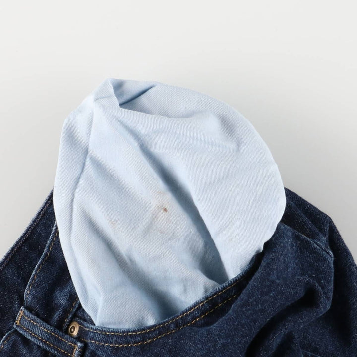 LLBean Straight Denim Pants, Women's Size L (W30) cotton blue type Vintage Second Hand