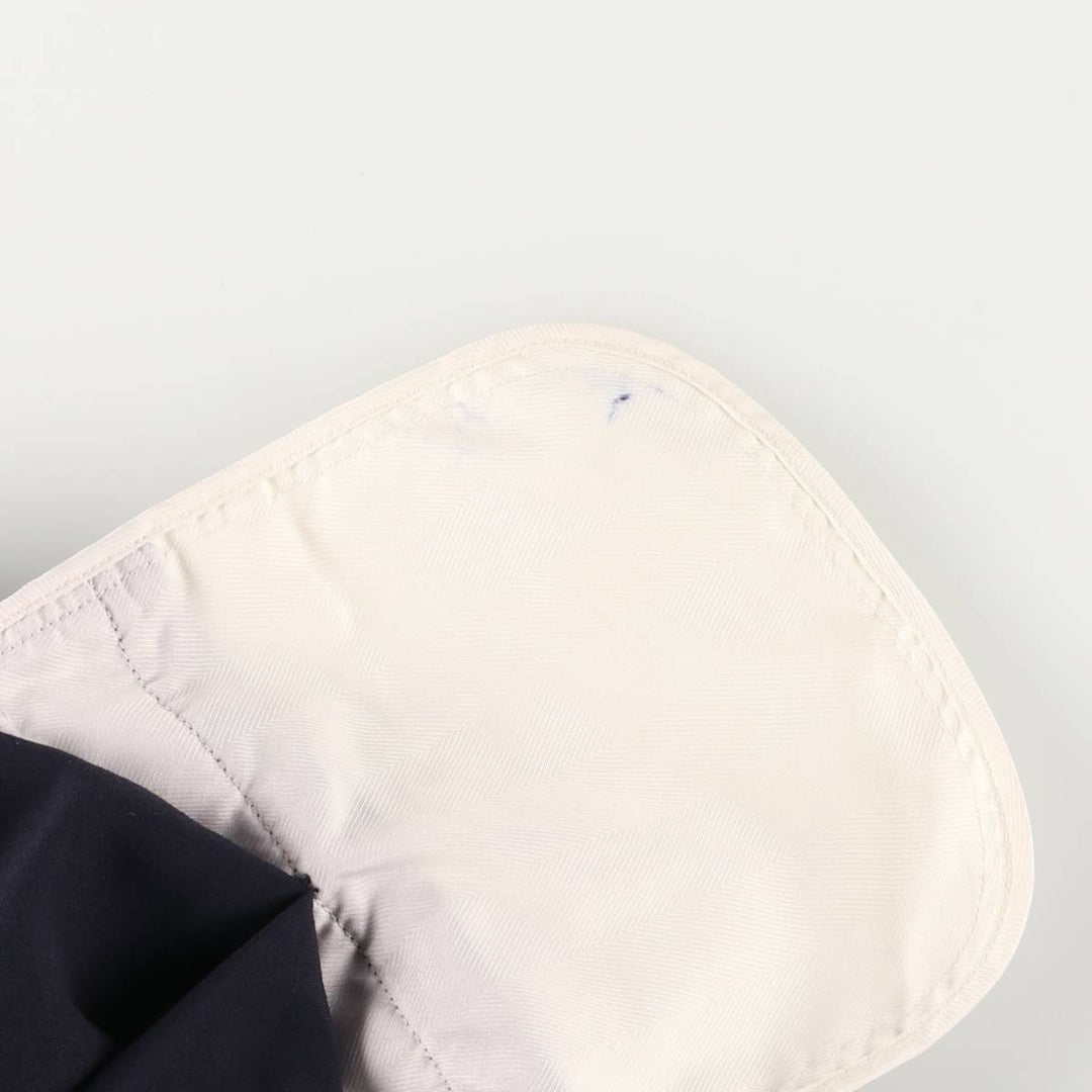 Protocol Two-pleat Slacks, Women's Size L (W30) polyester navy blue type Vintage Second Hand