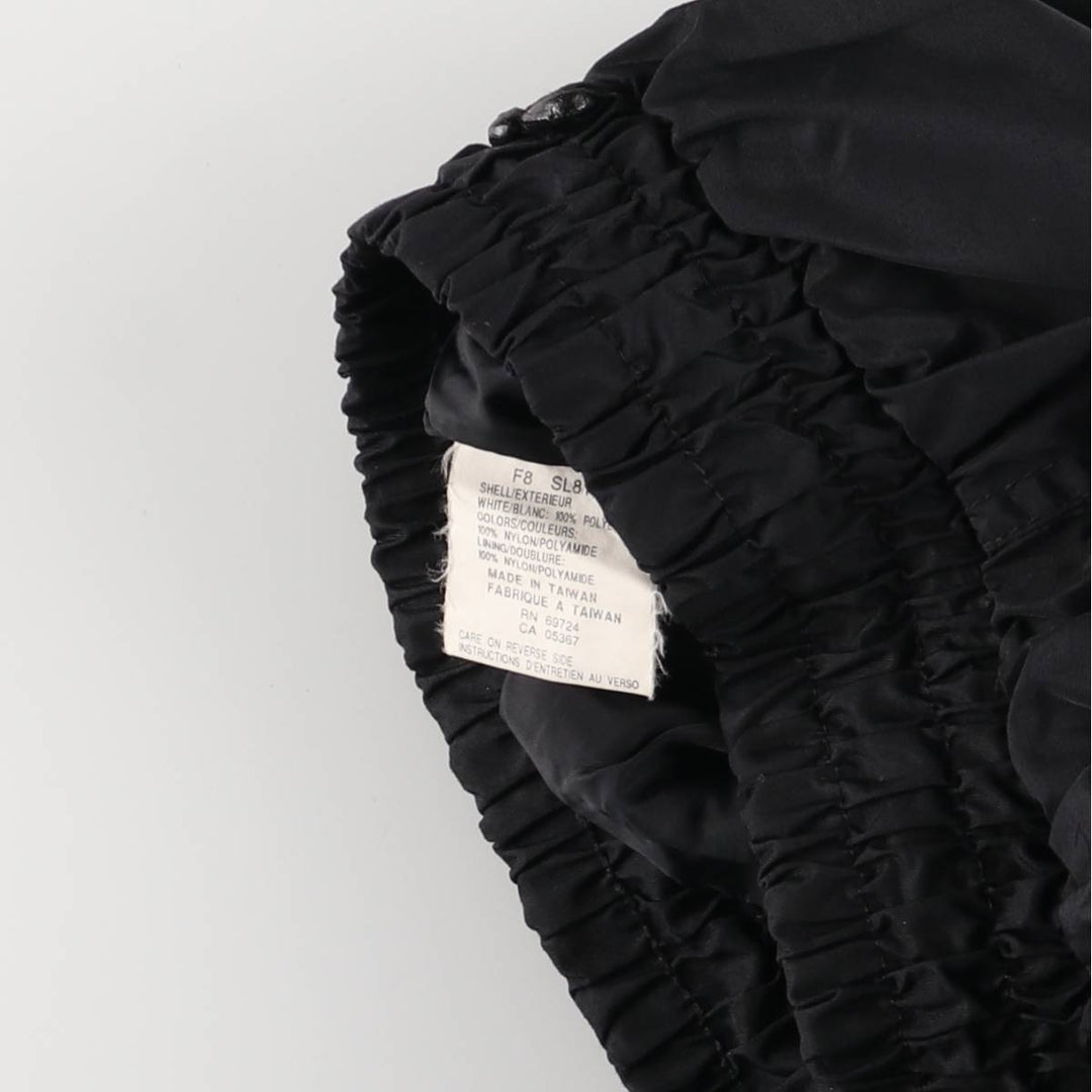 90'S Vintage Columbia Nylon Pants, Women's Size Small Nylon black type Vintage Second Hand