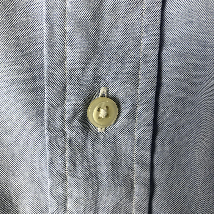 Ralph Lauren Classic Fit Long Sleeve Button Down Shirt Men's XL cotton Blue type light blue Vintage Second Hand