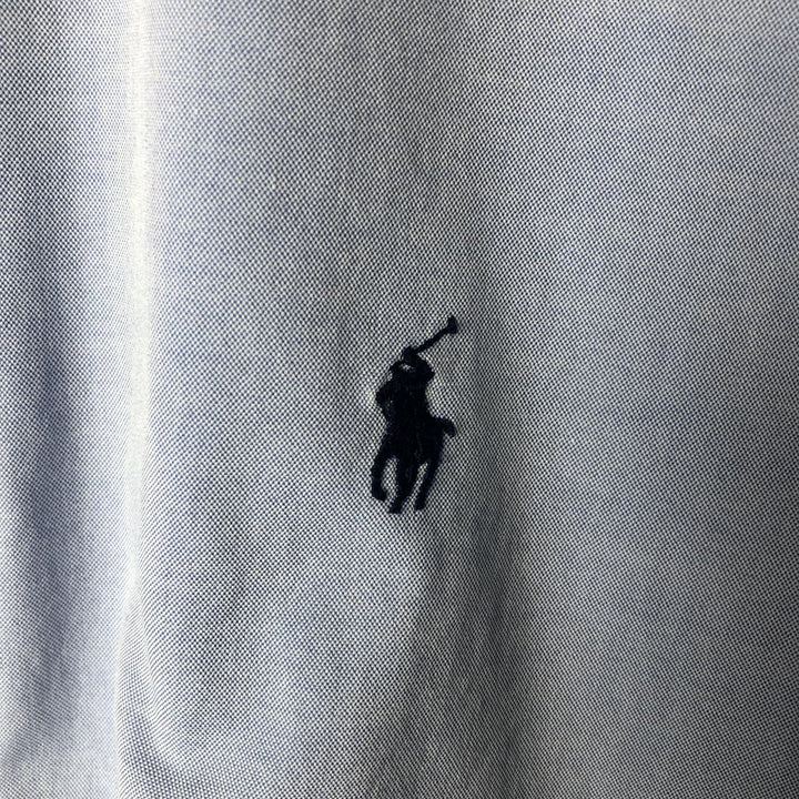 Ralph Lauren Classic Fit Long Sleeve Button Down Shirt Men's XL cotton Blue type light blue Vintage Second Hand