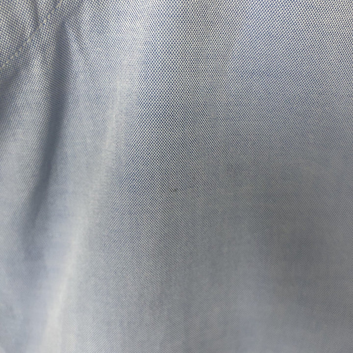 Ralph Lauren Classic Fit Long Sleeve Button Down Shirt Men's XL cotton Blue type light blue Vintage Second Hand