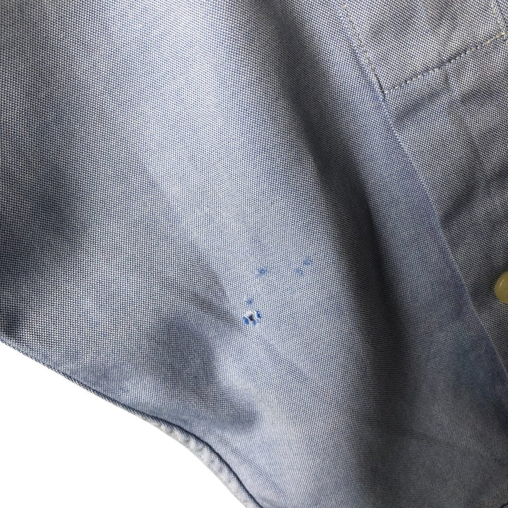 Ralph Lauren Classic Fit Long Sleeve Button Down Shirt Men's XL cotton Blue type light blue Vintage Second Hand