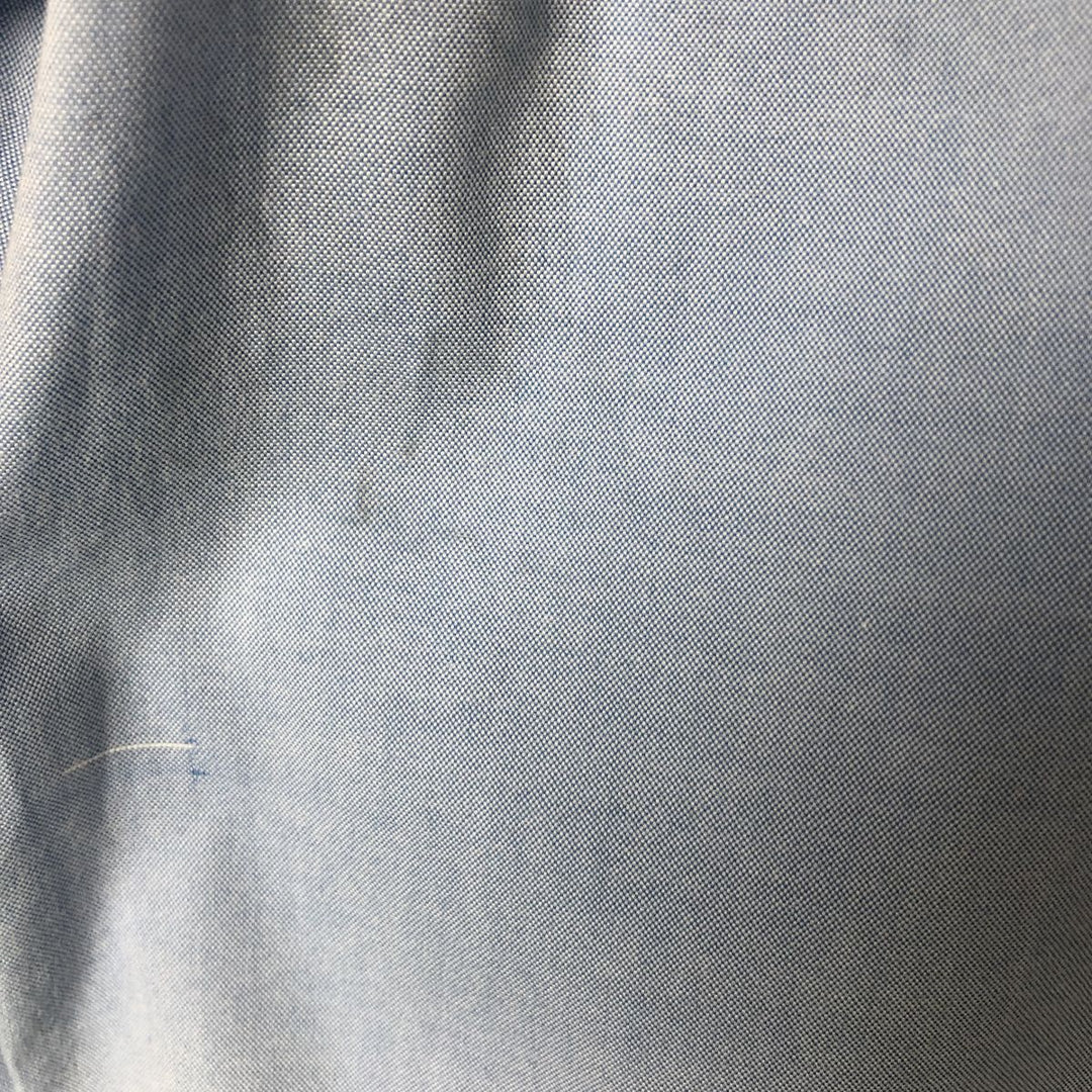 Ralph Lauren POLO by Ralph Lauren REGENT Wide collar long sleeve cotton shirt Men's L size cotton Blue type light blue Vintage Second Hand