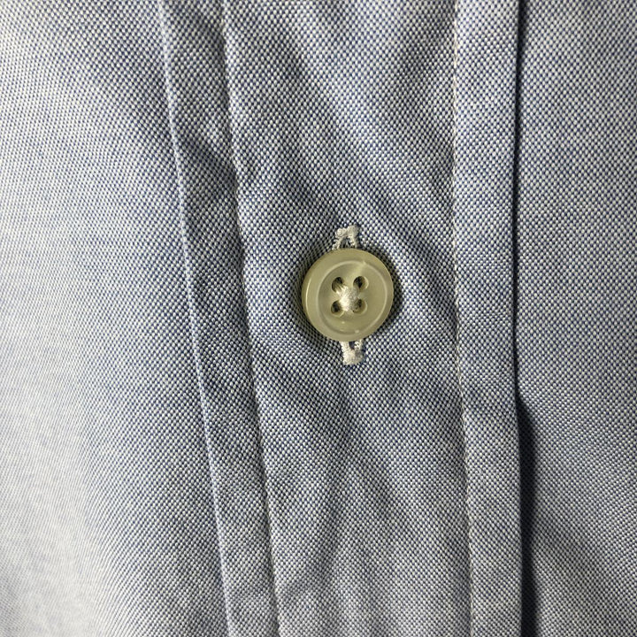 Ralph Lauren Classic Fit Long Sleeve Button Down Shirt Men's XL cotton Blue type light blue Vintage Second Hand