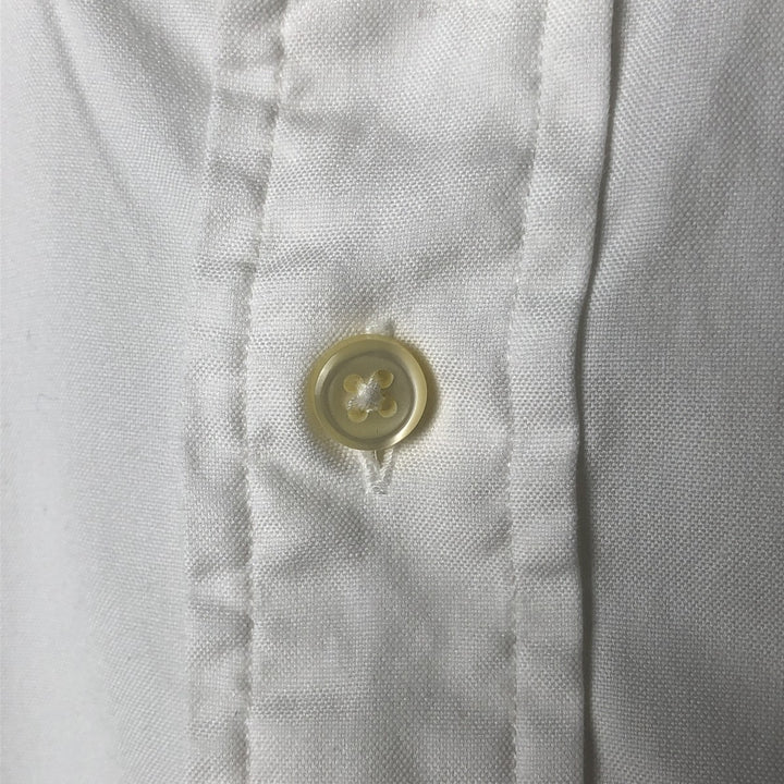 Ralph Lauren Classic Fit Long Sleeve Button Down Shirt, Men's Size L cotton white type Vintage Second Hand