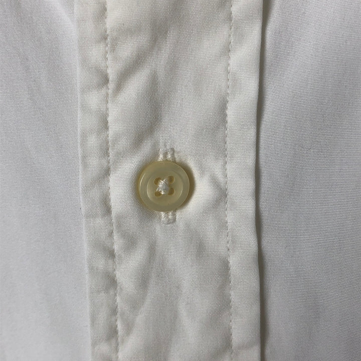 Ralph Lauren POLO by Ralph Lauren long sleeve cotton shirt, men's XL size cotton white type Vintage Second Hand