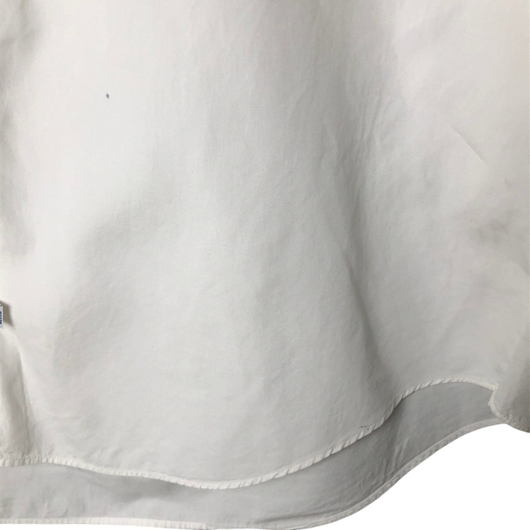Ralph Lauren POLO by Ralph Lauren long sleeve cotton shirt, men's XL size cotton white type Vintage Second Hand
