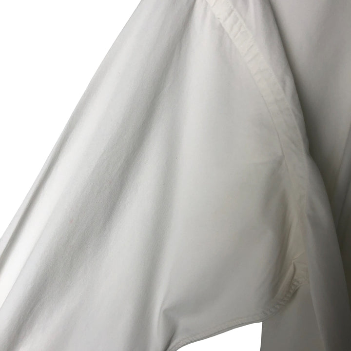 Ralph Lauren POLO by Ralph Lauren long-sleeved button-down shirt, made in Canada, men's size L cotton white type Vintage Second Hand