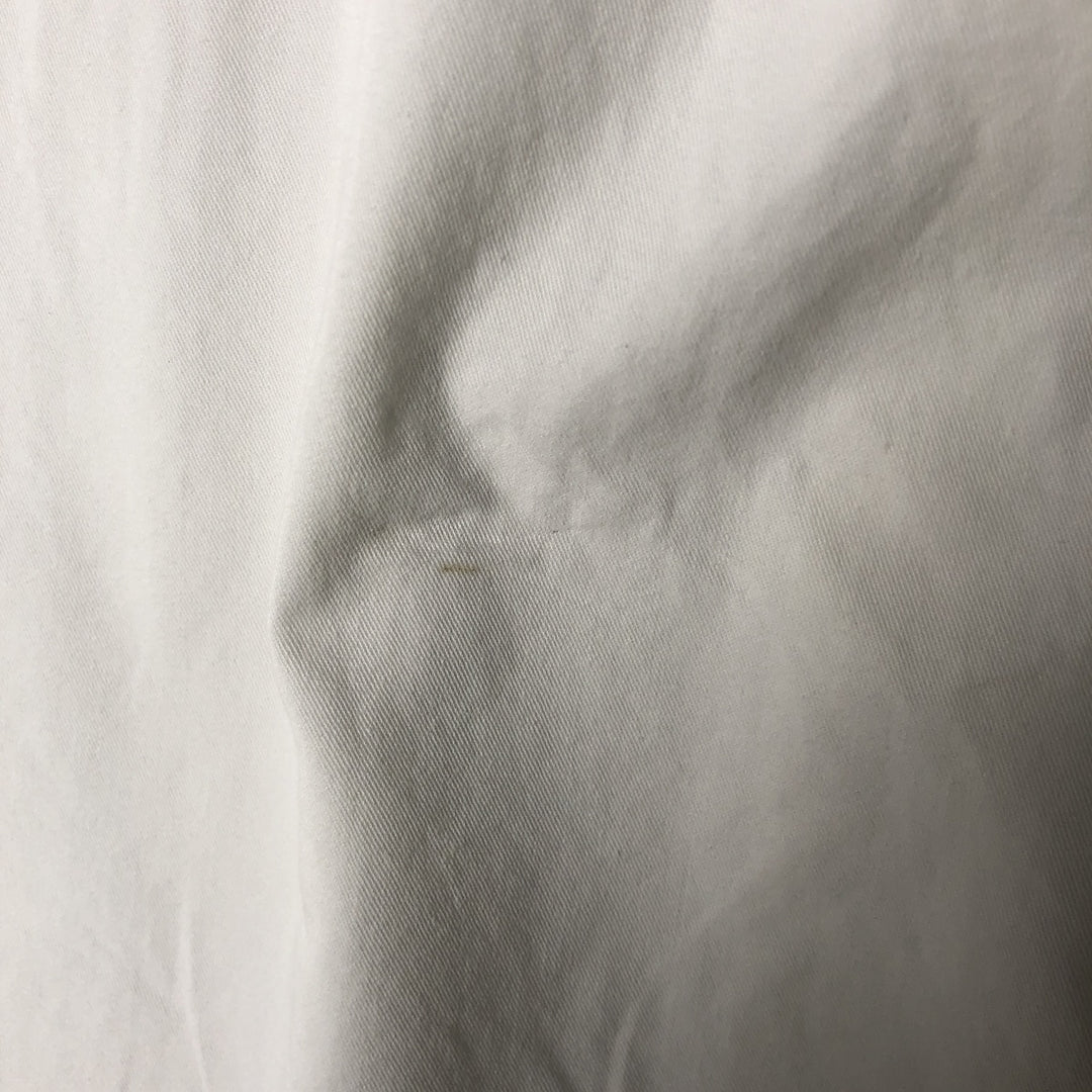 Ralph Lauren POLO by Ralph Lauren long-sleeved button-down shirt, made in Canada, men's size L cotton white type Vintage Second Hand