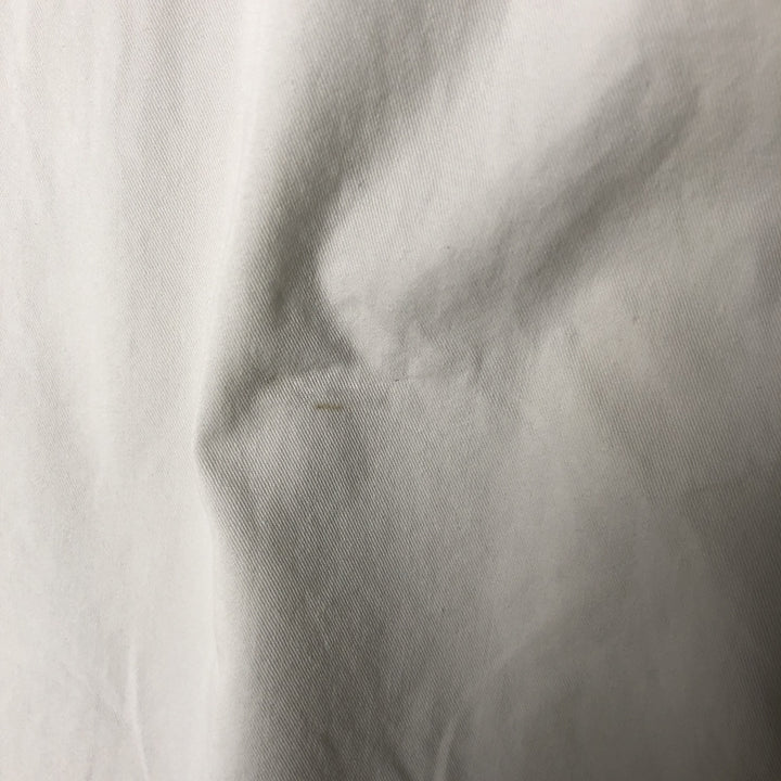 Ralph Lauren POLO by Ralph Lauren long-sleeved button-down shirt, made in Canada, men's size L cotton white type Vintage Second Hand