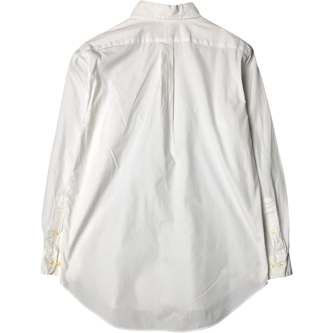 Ralph Lauren Classic Fit long sleeve button down shirt, men's size M cotton white type Vintage Second Hand