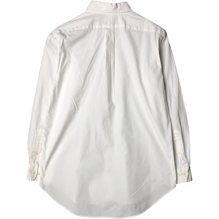 Ralph Lauren Classic Fit long sleeve button down shirt, men's size M cotton white type Vintage Second Hand