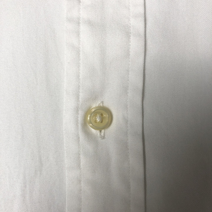 Ralph Lauren Classic Fit long sleeve button down shirt, men's size M cotton white type Vintage Second Hand