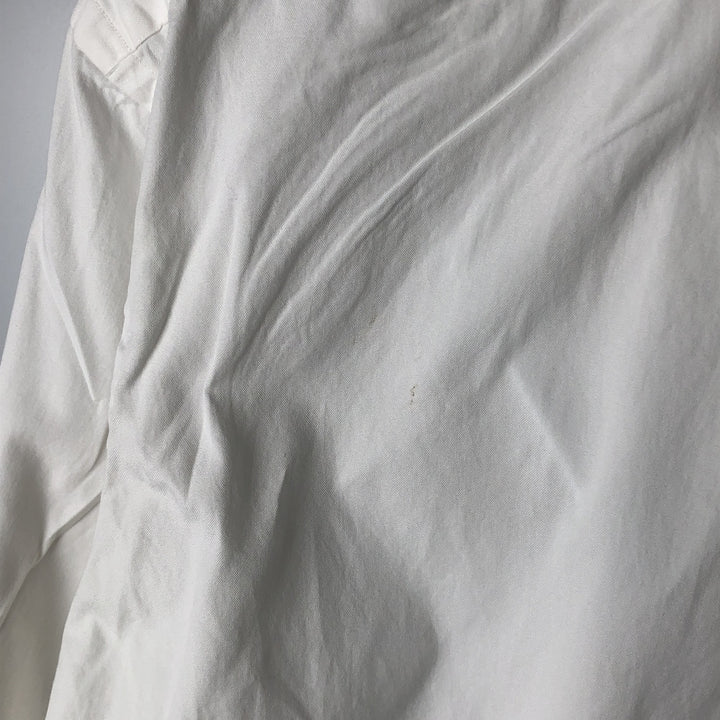 Ralph Lauren Classic Fit Long Sleeve Button Down Shirt Men's XL cotton white type Vintage Second Hand