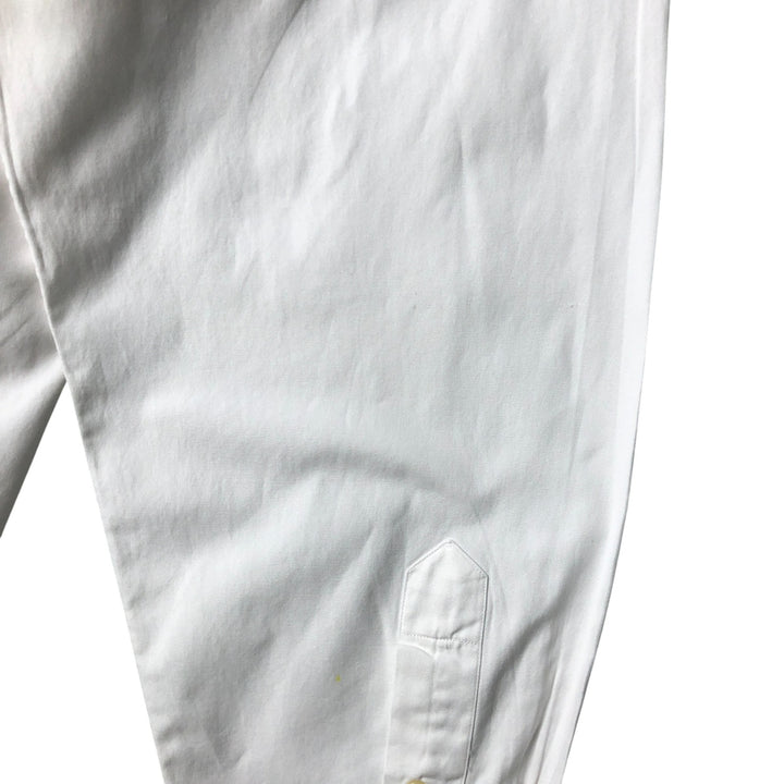Ralph Lauren YARMOUTH long sleeve button down shirt, men's size L cotton white type Vintage Second Hand