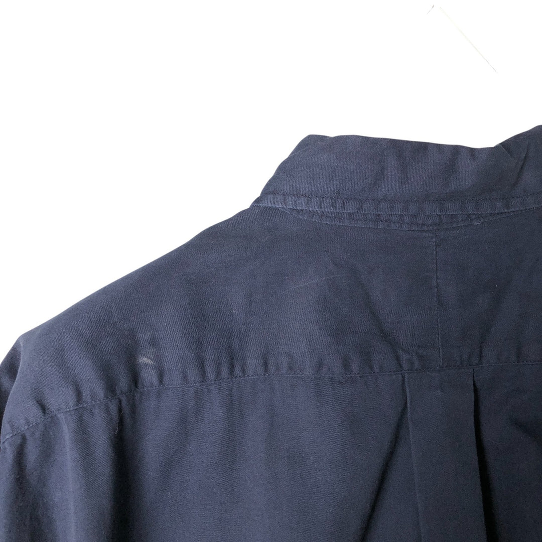 Ralph Lauren BLAKE long sleeve button down shirt, men's XL size cotton navy blue type Vintage Second Hand