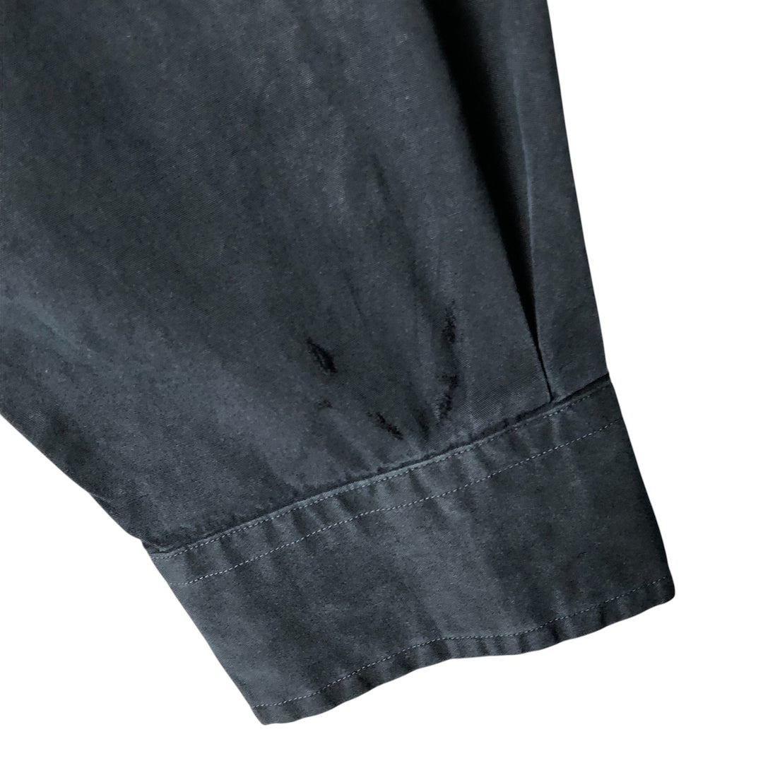Ralph Lauren Classic Fit Long Sleeve Button Down Shirt, Men's Size L cotton black type Vintage Second Hand