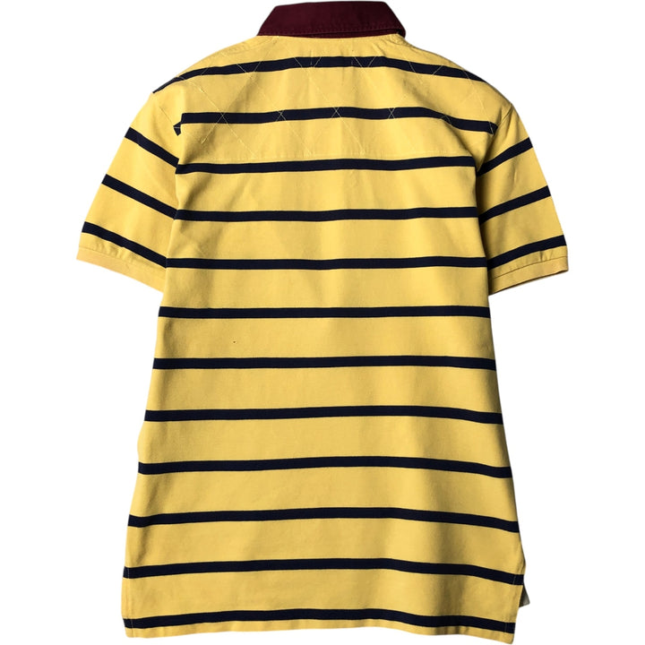 Ralph Lauren POLO by Ralph Lauren short-sleeved rugby shirt, men's size M cotton yellow type Vintage Second Hand