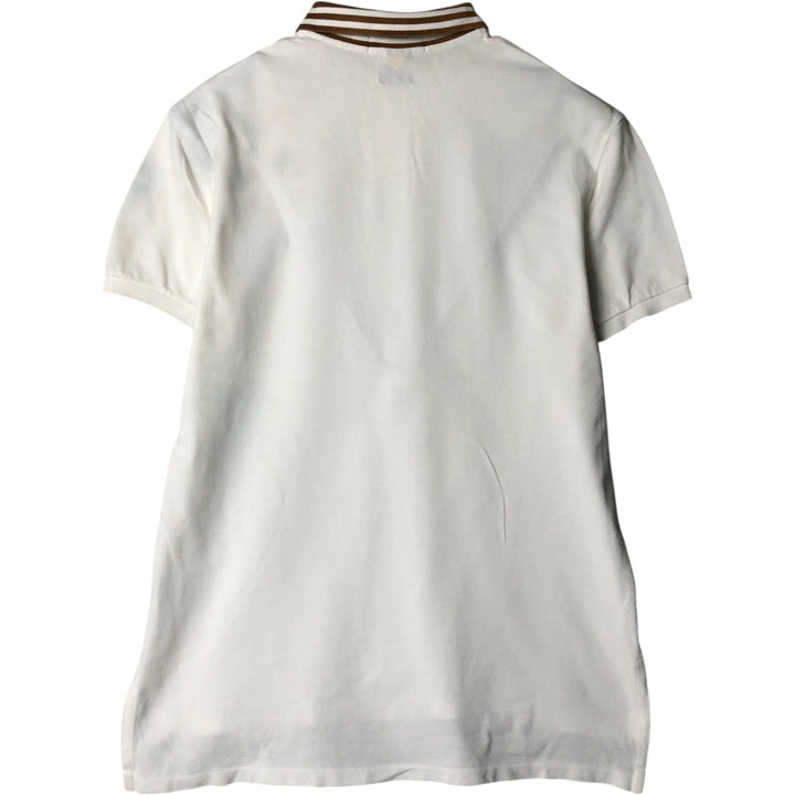 Ralph Lauren POLO by Ralph Lauren short sleeve polo shirt, men's size M cotton white type Vintage Second Hand