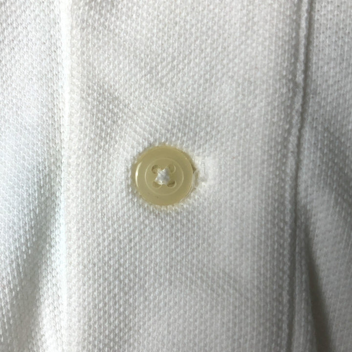 Ralph Lauren POLO by Ralph Lauren short sleeve polo shirt, men's size M cotton white type Vintage Second Hand