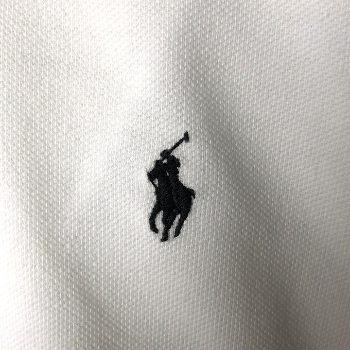 Ralph Lauren POLO by Ralph Lauren short sleeve polo shirt, men's size M cotton white type Vintage Second Hand