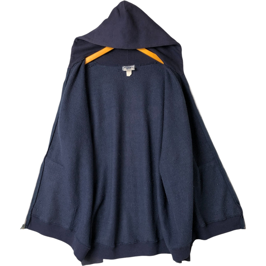 90s-00'S Lee Heavyweight Full-Zip Hoodie, Men's, XXL cotton navy blue type Vintage Second Hand