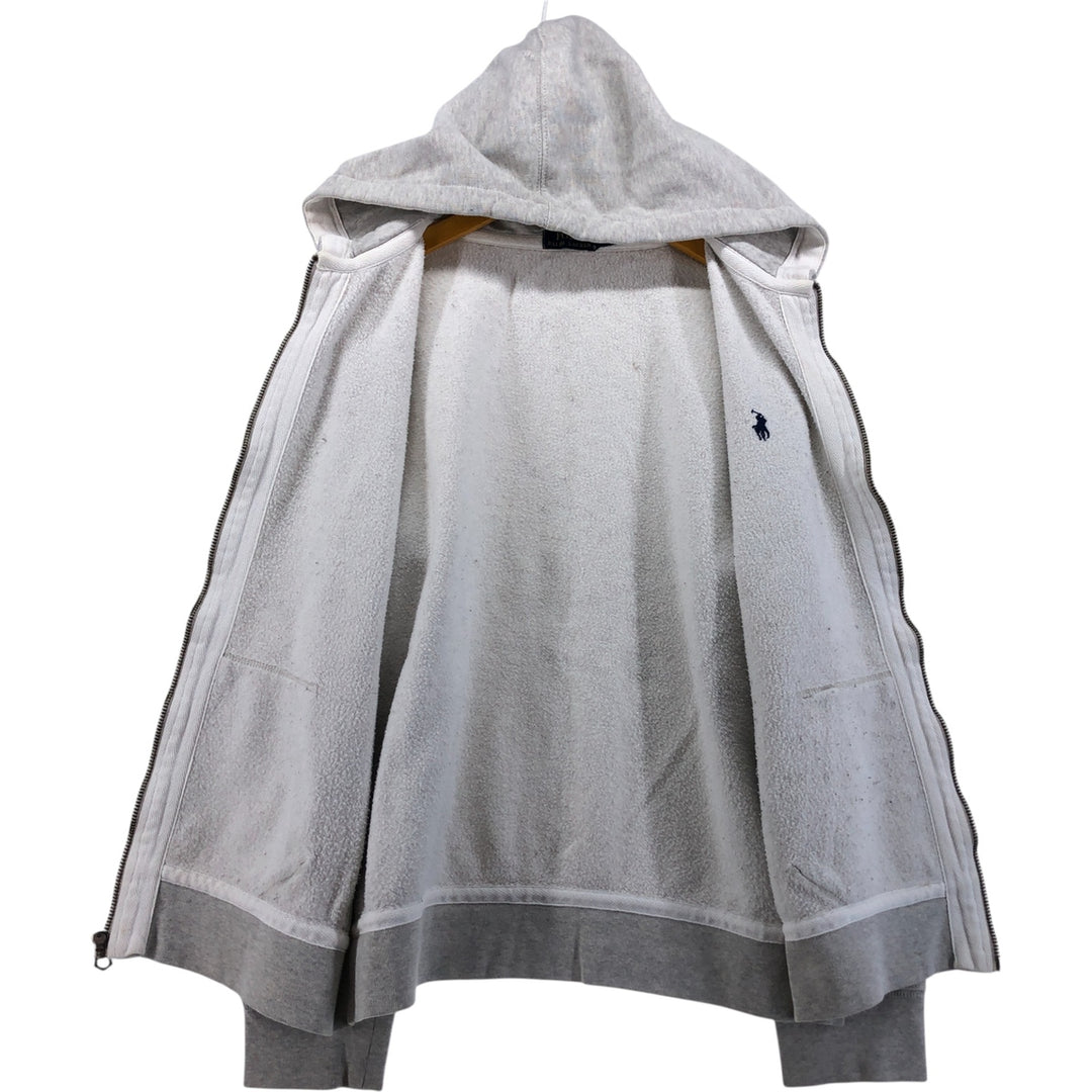 Ralph Lauren POLO RALPH LAUREN Sweat Full Zip Hoodie Men's XL cotton gray type Vintage Second Hand