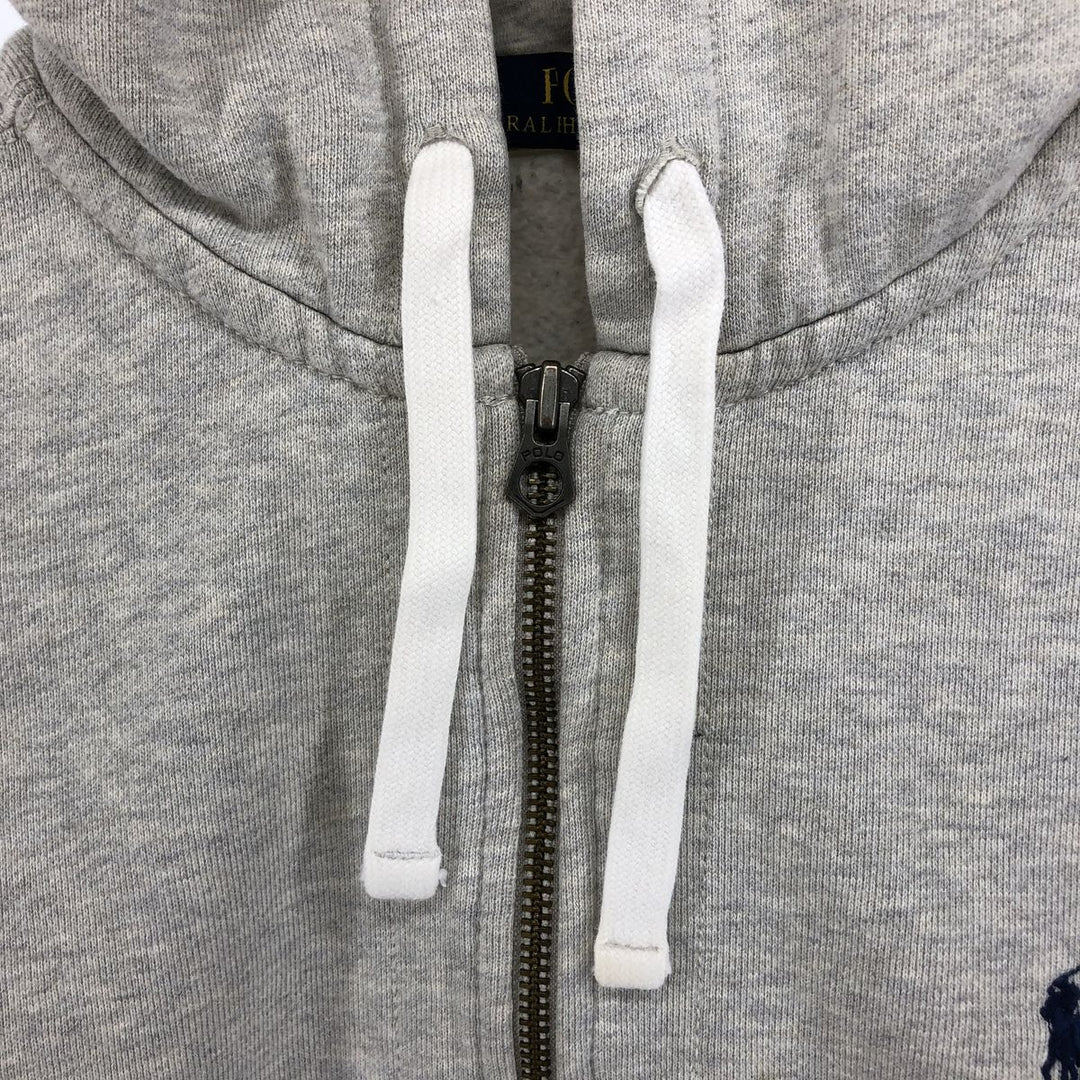 Ralph Lauren POLO RALPH LAUREN Sweat Full Zip Hoodie Men's XL cotton gray type Vintage Second Hand