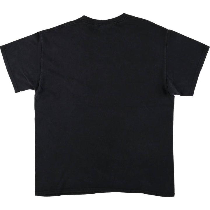Thrasher Fire Pattern Surf Skate T-Shirt, Men's Size L cotton black type Vintage Second Hand